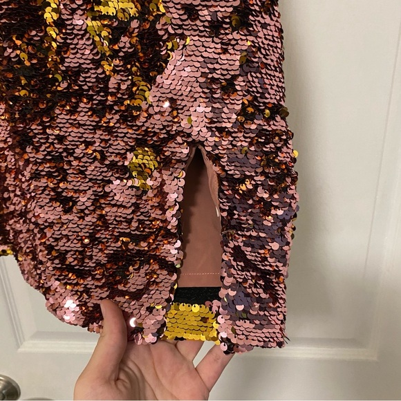 For Love & Lemons Sequin Sparklers Party Dress - Picture 6 of 10